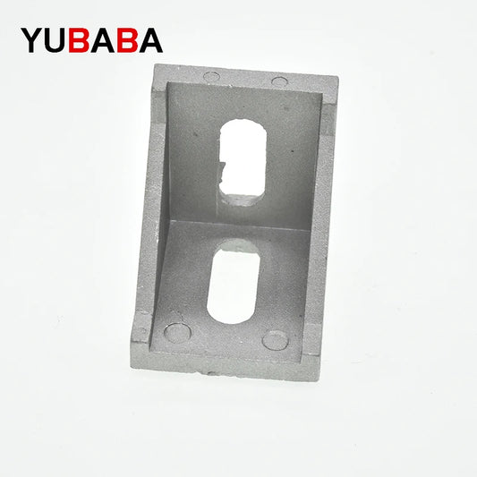 Aluminium Eckbeschlag Winkel 10er Set 2020-4545 Industrieprofil Halterung