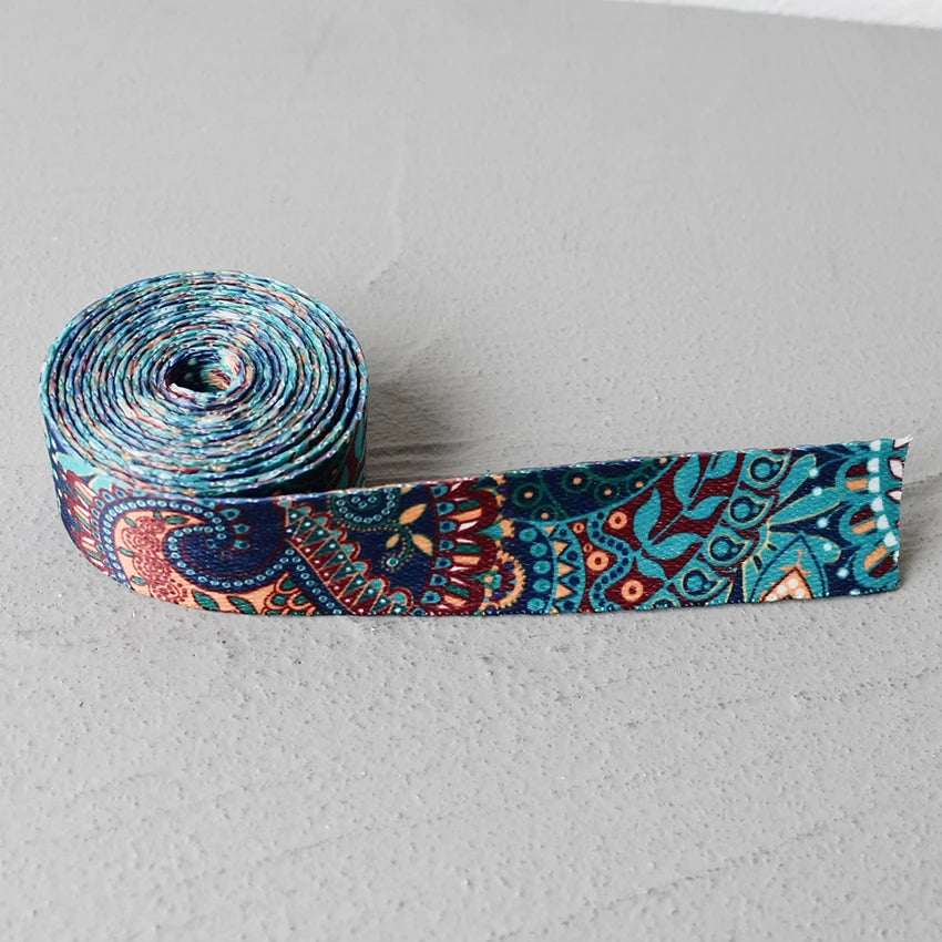 25 mm Gurtband 5 Yards bedruckt in 18 Farben für Taschen & Zubehör-Yabubest - Home & More