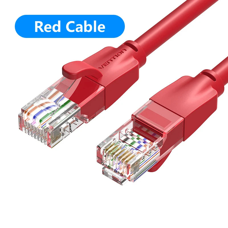 Cat6 Netzwerkkabel RJ45 1000 Mbit/s LAN Patchkabel in verschiedenen Längen