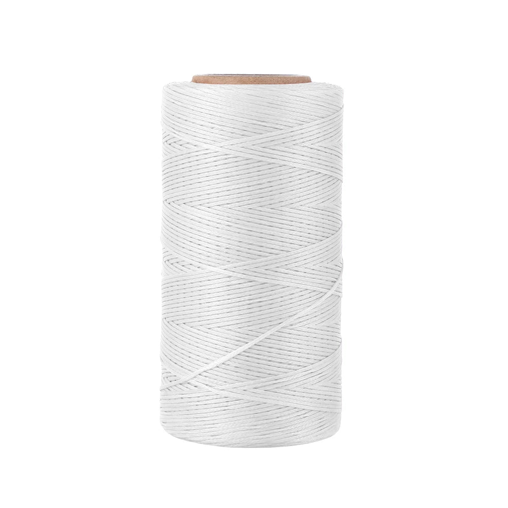 260m Gewachste Nähschnur 1mm für Lederarbeiten – 8 Farben-Yabubest - Home & More