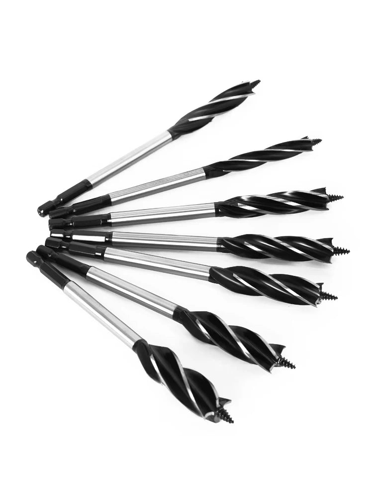 4 bis 9 teiliges Holzbohrer Spiralbohrer Set aus unlegiertem Hartstahl