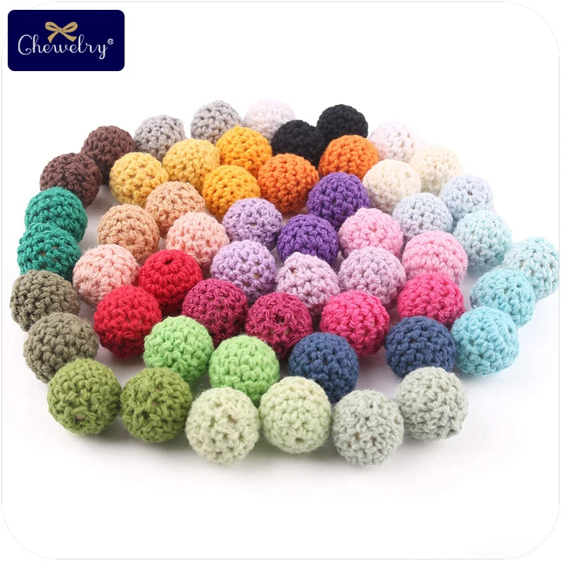 Natürlich sichere 16mm Holzperlen für Baby Beißringe und Schmuck