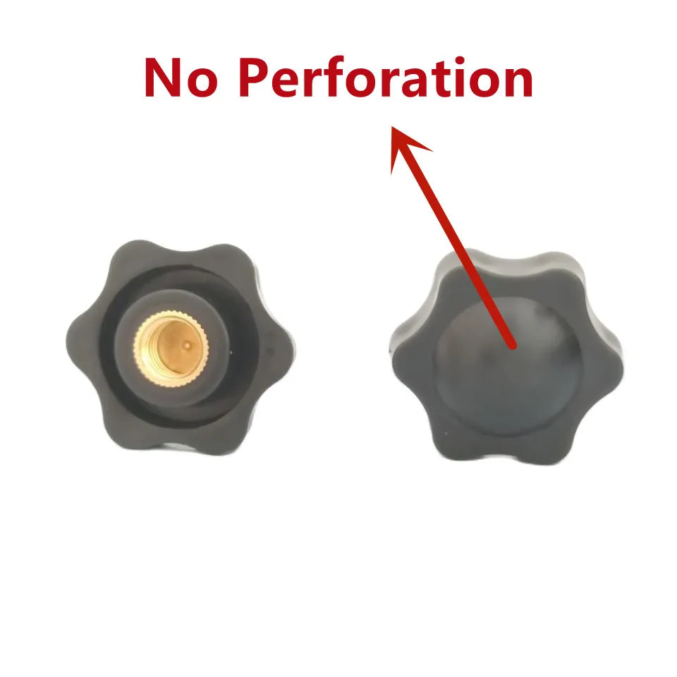 Ergonomische Pflaumen Handspannmuttern M4 M5 M6 M8 M10 M12 Set