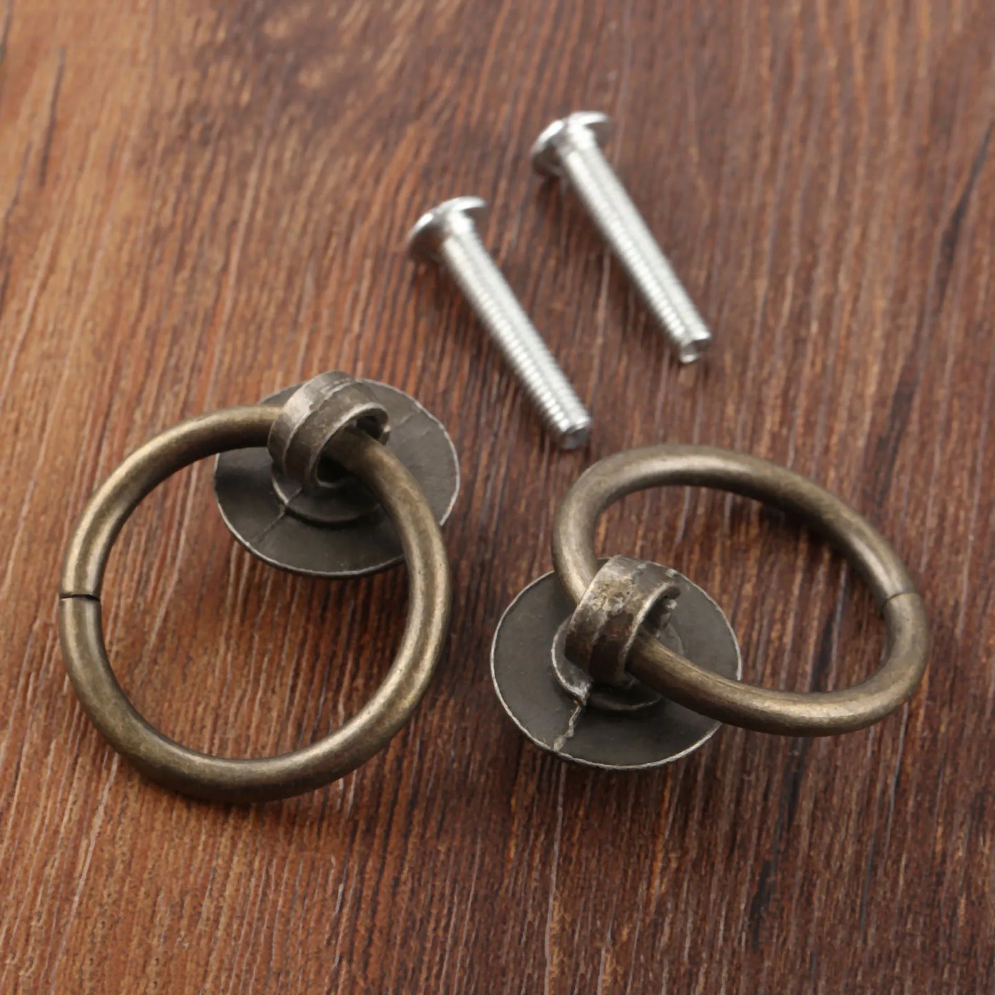 Antike Bronze Möbelgriff Knopf aus Zinklegierung 40x30mm Set
