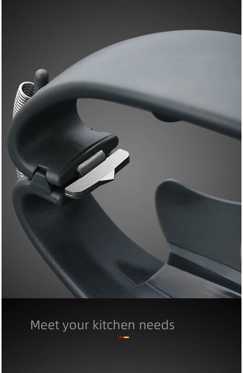 Eierschalenöffner aus Edelstahl mit Separator und Küchenzubehör