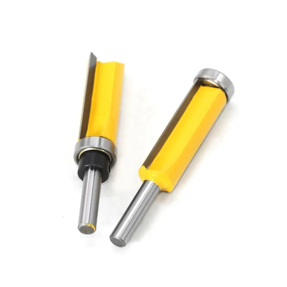 8mm Bündig Trim Muster Router Bit mit Top & Bottom Lager für Holz