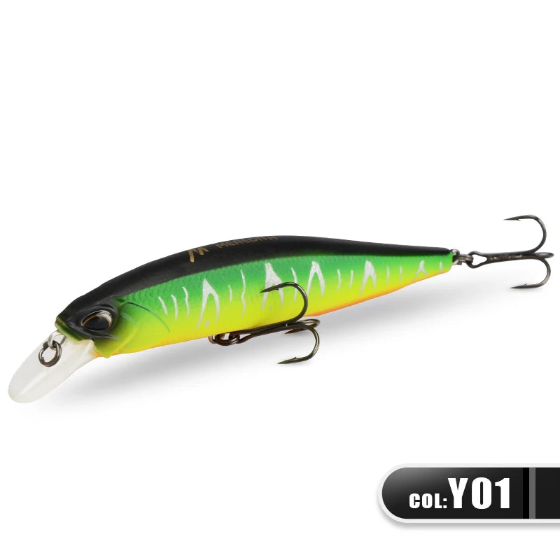 Professioneller schwimmender Wobbler Angelköder Minnow 14g 0,8 bis 1,0 m-Yabubest - Home & More