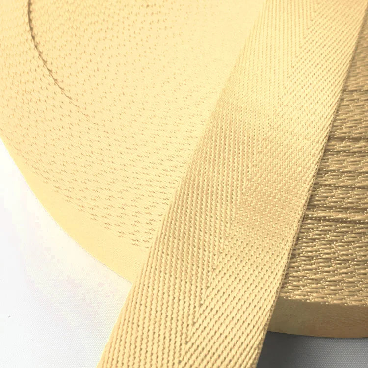 2M Nylon Gurtband 25mm Fischgrätenmuster für Rucksack, Gürtel, DIY Nähen