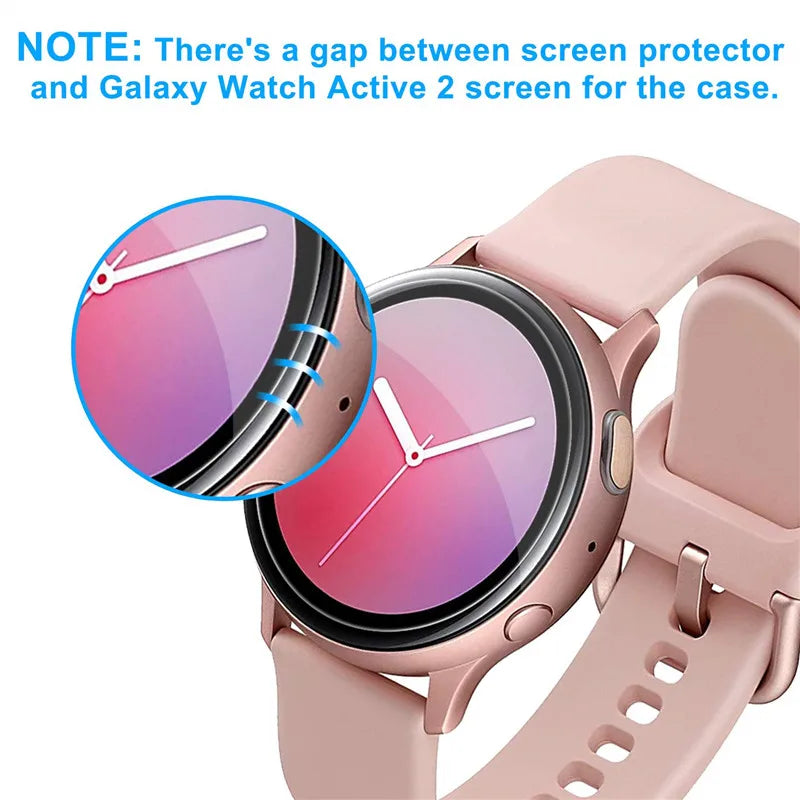 Kratzfeste Displayschutzfolie für Galaxy Watch Active 2 40 mm - 44 mm