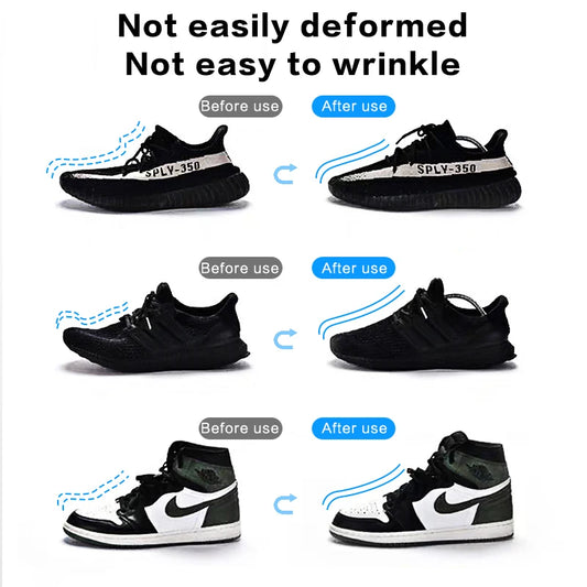 Einstellbare Kunststoff Schuhformer Paar für Schuhschutz gegen Falten