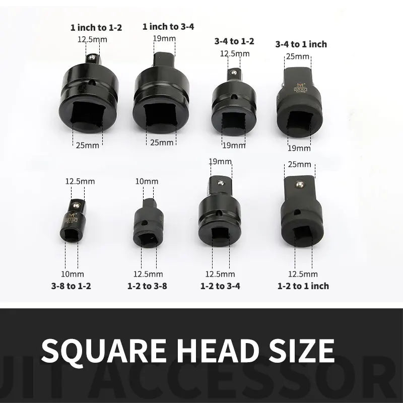 Steckschlüssel Adapter Ratschenschlüssel Konverter 3/8 1/2 3/4 1 Zoll