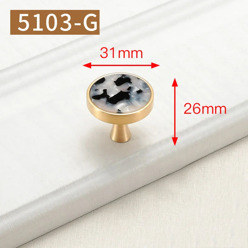 Möbelgriff Goldfarben Nordischer Stil Zinklegierung für Möbel