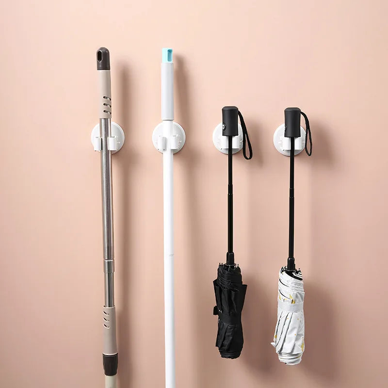 Klebstoff Wandhalter Organizer Mop Besen Halter Starker Haken Küche Bad