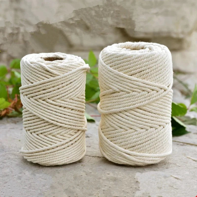 Handgemachte Makramee Baumwoll Schnur für DIY Dekoration-Yabubest - Home & More