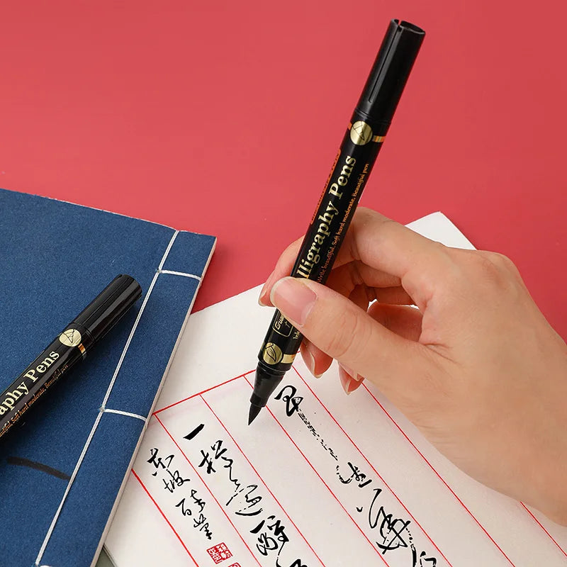 Kalligraphiestifte Set mit feiner und Pinselspitze für Kunst - Journaling