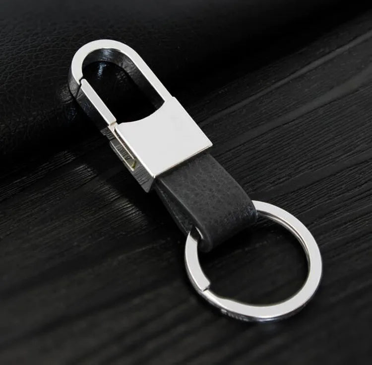 Eleganter Metall-Schlüsselanhänger mit Herz-Design, Unisex - robust