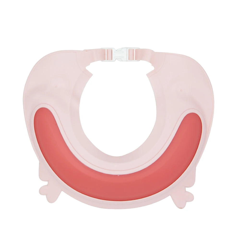 Stressfreies Baby-Baden: Einstellbare Shampoo Kappe mit Ohrschutz