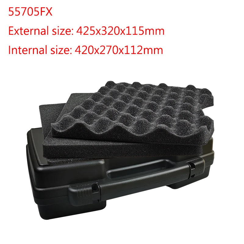 Multifunktionale tragbare Kunststoff Werkzeugbox für Outdoor und Büro