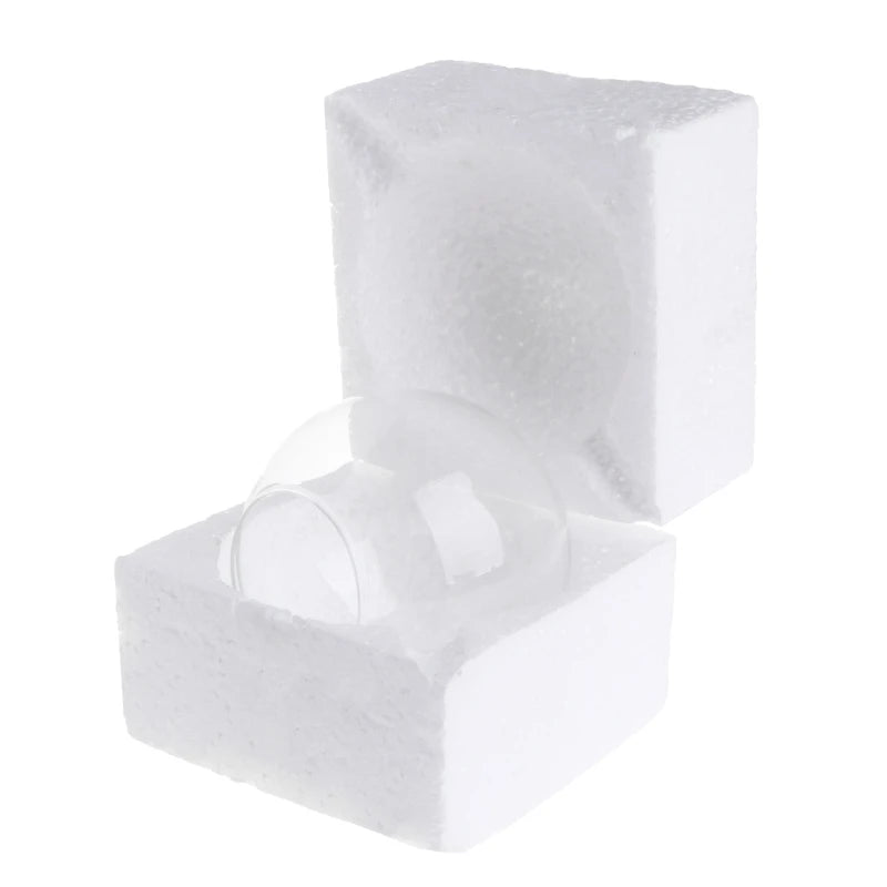 Glas Wandvase Hängend Hydroponisch für Pflanzen und Aquarien 8-12cm