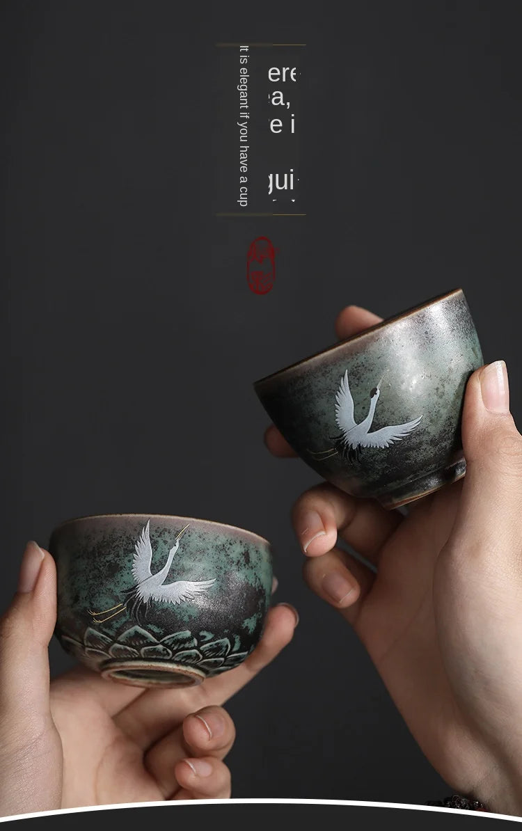 Handgemachte Steinzeug Teetasse für stilvolles Teetrinken