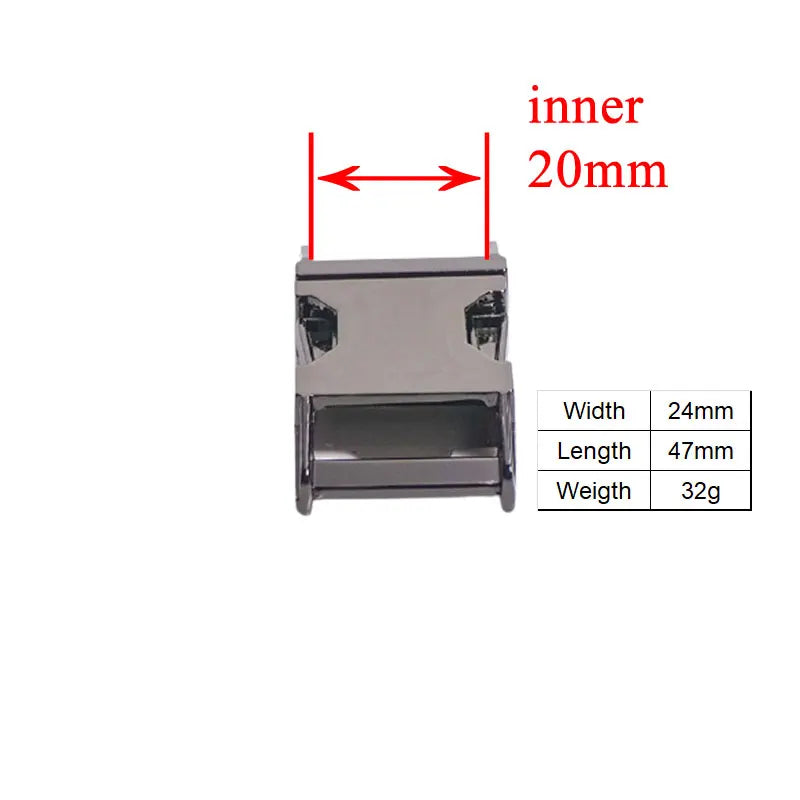 Robuste Metall Schnellverschluss Schnallen für DIY und Haustiere