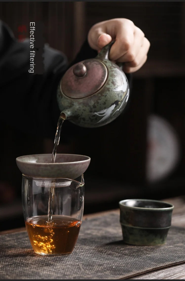 Porzellan Teesieb für feine Teeblätter