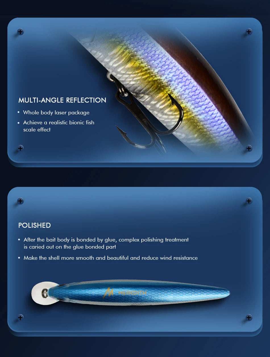 Professioneller schwimmender Wobbler Angelköder Minnow 14g 0,8 bis 1,0 m-Yabubest - Home & More