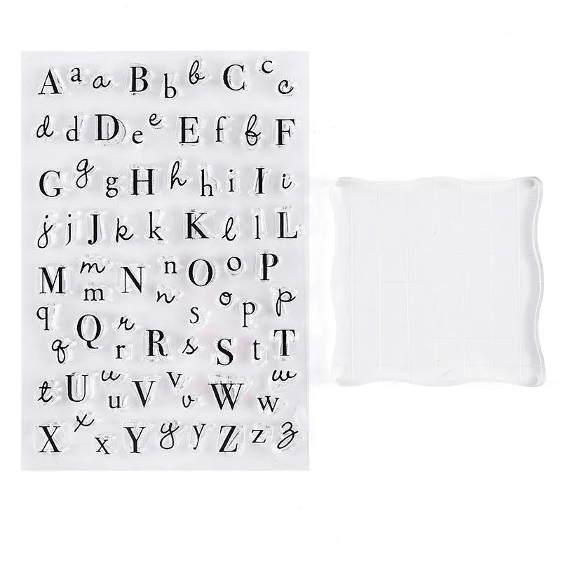 Silikon Buchstaben Stempel für Kekse Kuchen Fondant Backzubehör