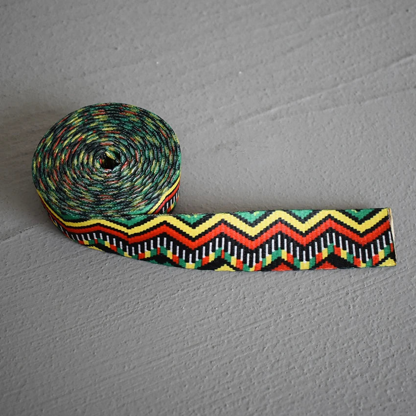 25 mm Gurtband 5 Yards bedruckt in 18 Farben für Taschen & Zubehör-Yabubest - Home & More