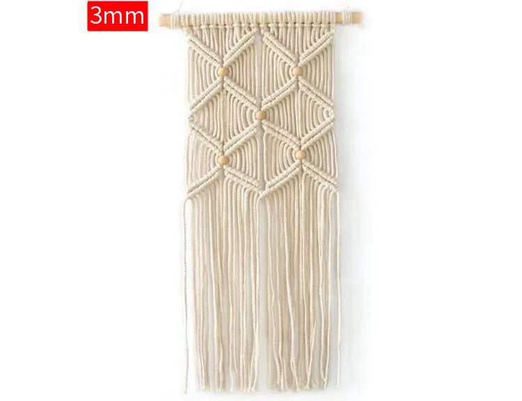 Handgemachte Makramee Baumwoll Schnur für DIY Dekoration-Yabubest - Home & More