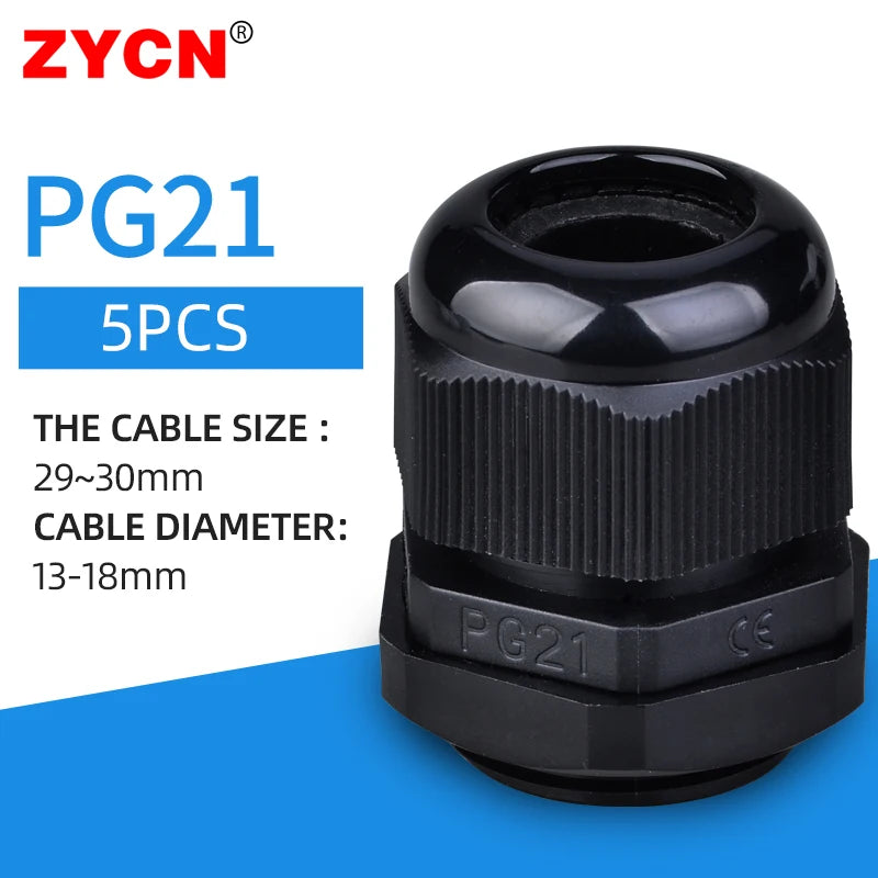 Robuste IP68 Nylon Kabelverschraubung für zuverlässigen Schutz