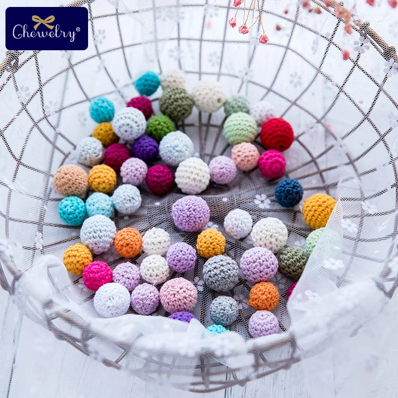 Natürlich sichere 16mm Holzperlen für Baby Beißringe und Schmuck