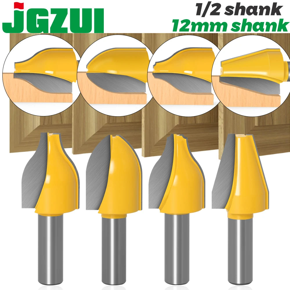 1/4 Zoll Schaft Router Bit Set für präzises Holzfräsen und Zapfenschneiden