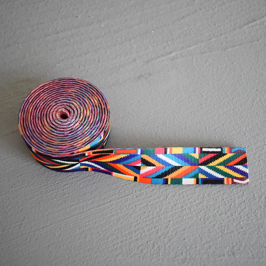 25 mm Gurtband 5 Yards bedruckt in 18 Farben für Taschen & Zubehör-Yabubest - Home & More