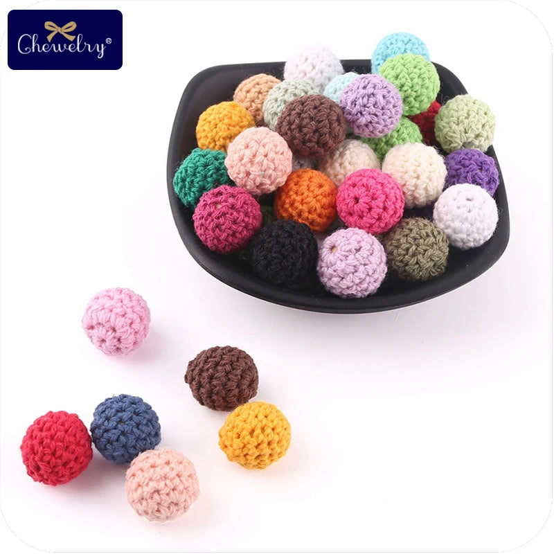 Natürlich sichere 16mm Holzperlen für Baby Beißringe und Schmuck