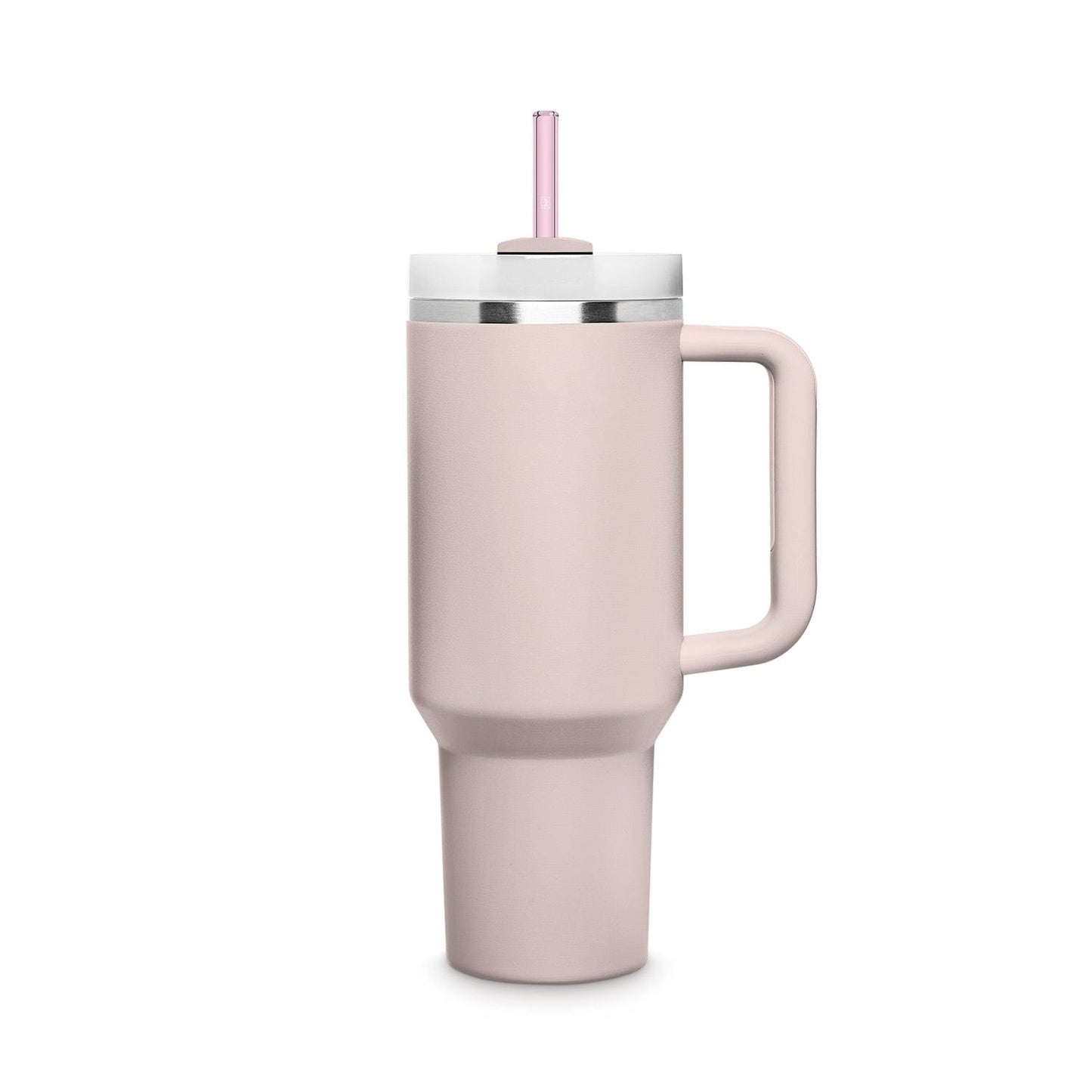 6x 30cm Pink Glasstrohhalme für Stanley Cup Quencher 3 Rosa Farben