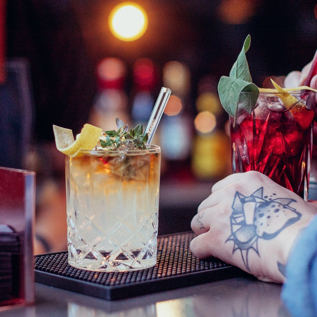 Lieblingsmensch Edition 6 gravierte Glasstrohhalme für deinen Lieblingsmenschen