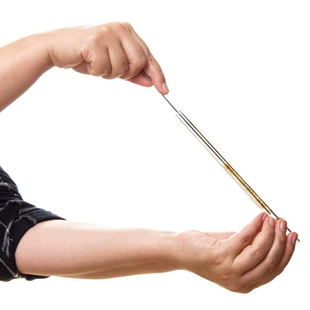 Berlin Edition 6x Glasstrohhalme mit gravierten Motiven - 15cm, 20cm, 23cm