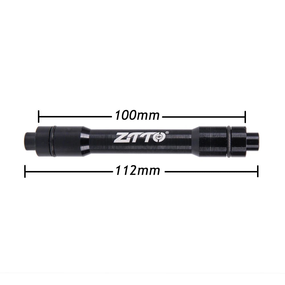 Fahrrad Steckachs-Adapter 15mm auf 9mm 12mm für Vorderradnabe