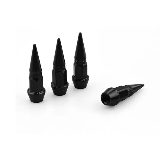 4x Universal Spike Reifen Ventilkappen Staubschutz Auto Motorrad Fahrrad