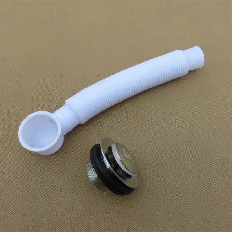 Langlebiger Pop-Up Abfluss 75 cm mit wasserdichter Dichtung – Für Bad & Waschbecken