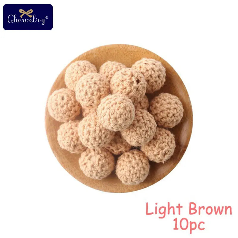 Natürlich sichere 16mm Holzperlen für Baby Beißringe und Schmuck