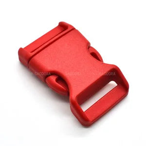 Robuste 25mm Kunststoff Schnallen für Paracord & Gurtband – 12er Set