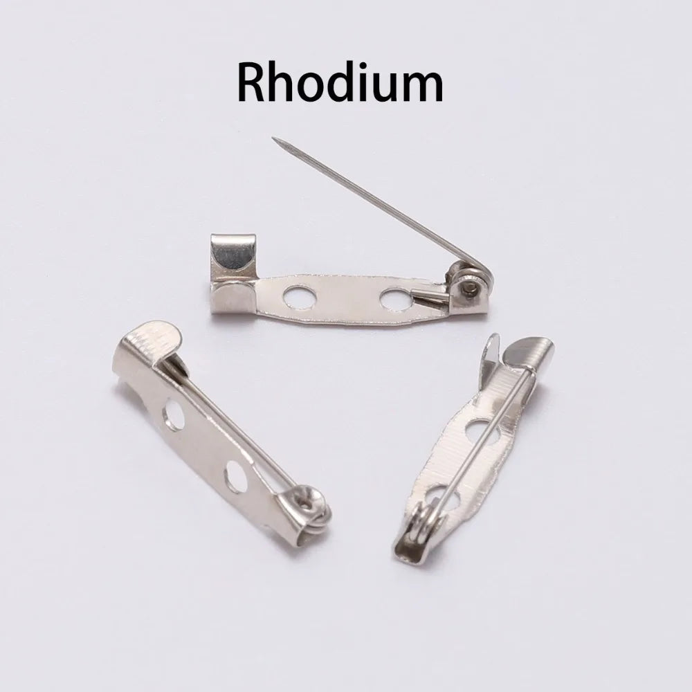 50er Set Brosche Clip Basis Pins in 15-40mm – DIY Schmuckzubehör-Yabubest - Home & More
