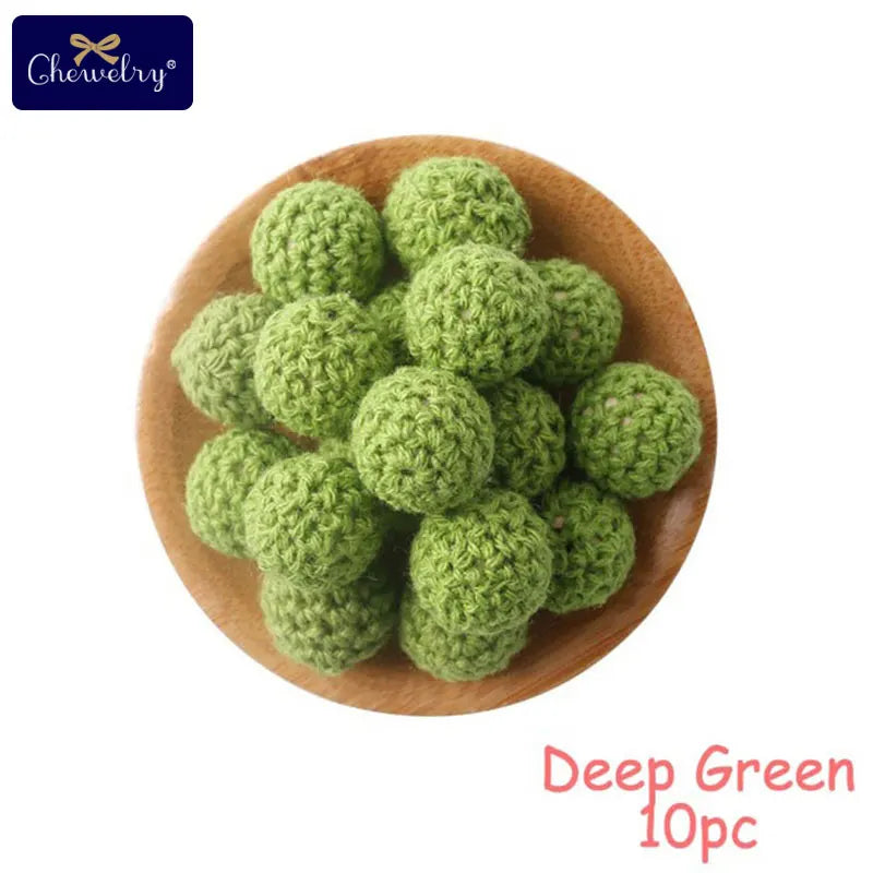 Natürlich sichere 16mm Holzperlen für Baby Beißringe und Schmuck