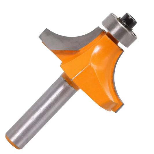 8mm Schaftfräser Rond Bit für Holzbearbeitung mit Lager 2 Flöten
