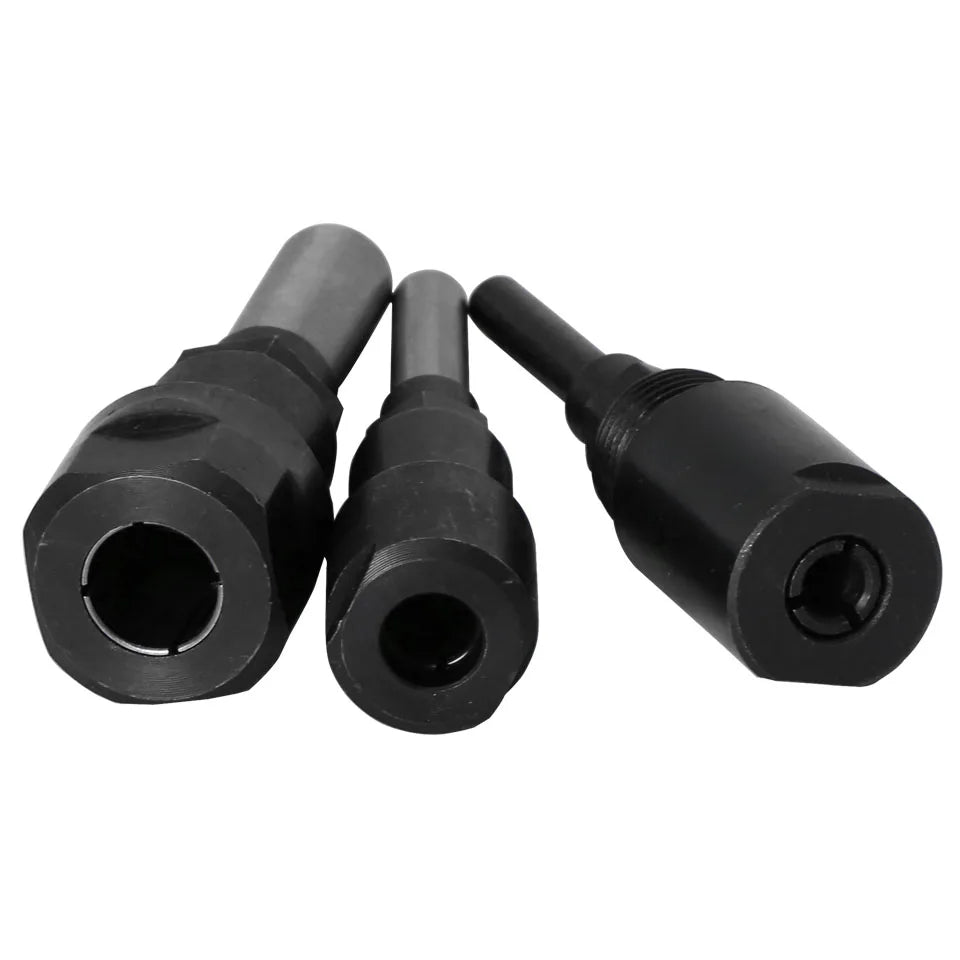 Hochwertige Bits und Spannzangen Set 1/4 8mm 12mm 1/2 Schaft für Router