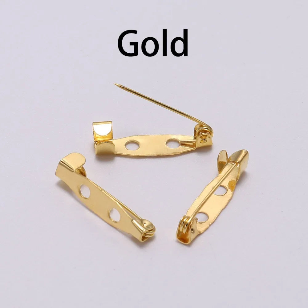 50er Set Brosche Clip Basis Pins in 15-40mm – DIY Schmuckzubehör-Yabubest - Home & More