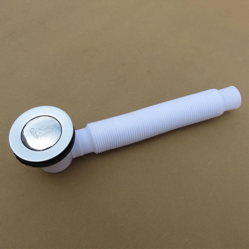 Langlebiger Pop-Up Abfluss 75 cm mit wasserdichter Dichtung – Für Bad & Waschbecken