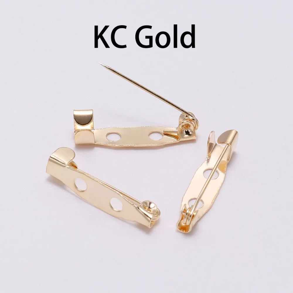 50er Set Brosche Clip Basis Pins in 15-40mm – DIY Schmuckzubehör-Yabubest - Home & More